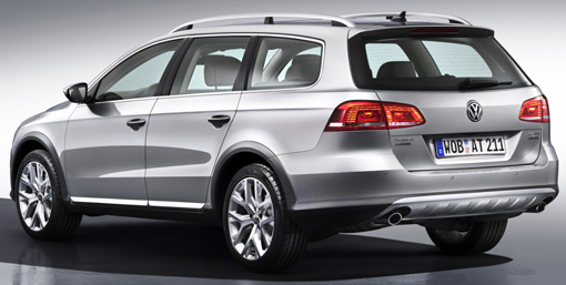 The rear of the Alltrack