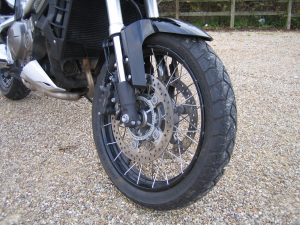 Honda Crosstourer road test - the brakes are powerful and have ABS