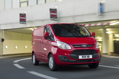 The Ford Transit  Custom Van has been named Van of the Year 2013.