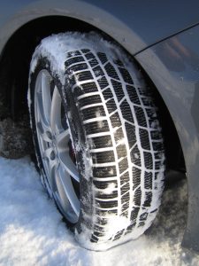 This week's road test car, a Mercedes-Benz A-Class A250 BlueEfficiency Engineered by AMG on Continental ContiWinterContact tyres.