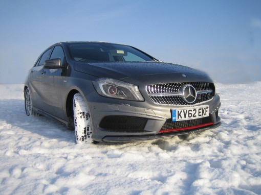 Mercedes-Benz A-Class on Continental ContiWinterContact tyres