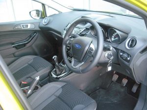 New Ford Fiesta interior 