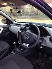Dacia Duster interior