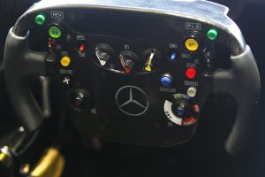 McLaren steering wheel