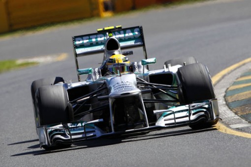 Mercedes F1 2013 Hamilton