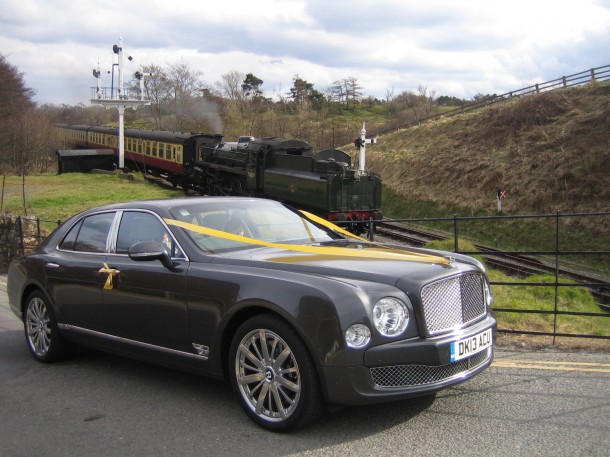 Bentley Mulsanne Golden Wedding trip