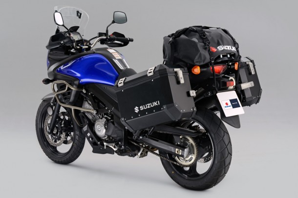 Now you can order the Voyager accessories pack for the V-Strom 650.