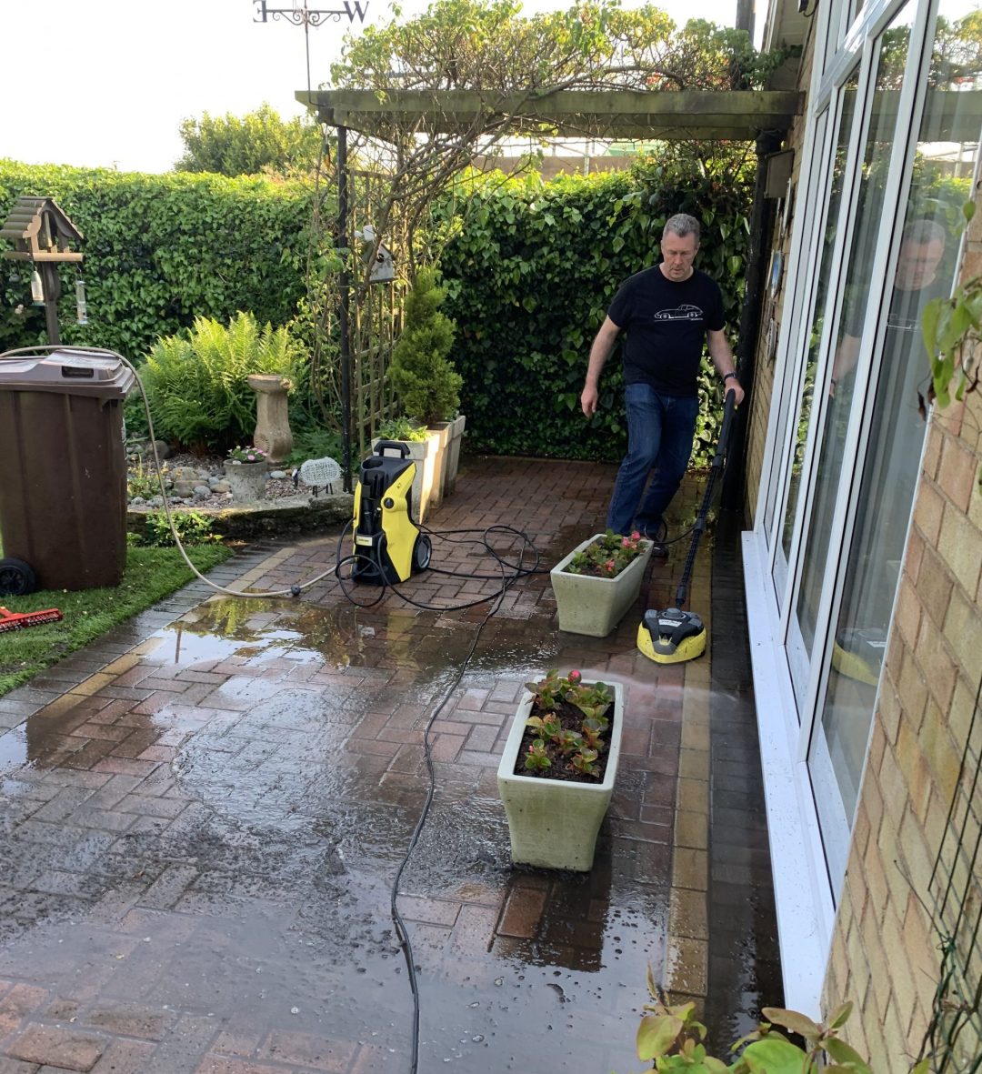 Karcher pressure washer and T-Racer surface cleaner review 