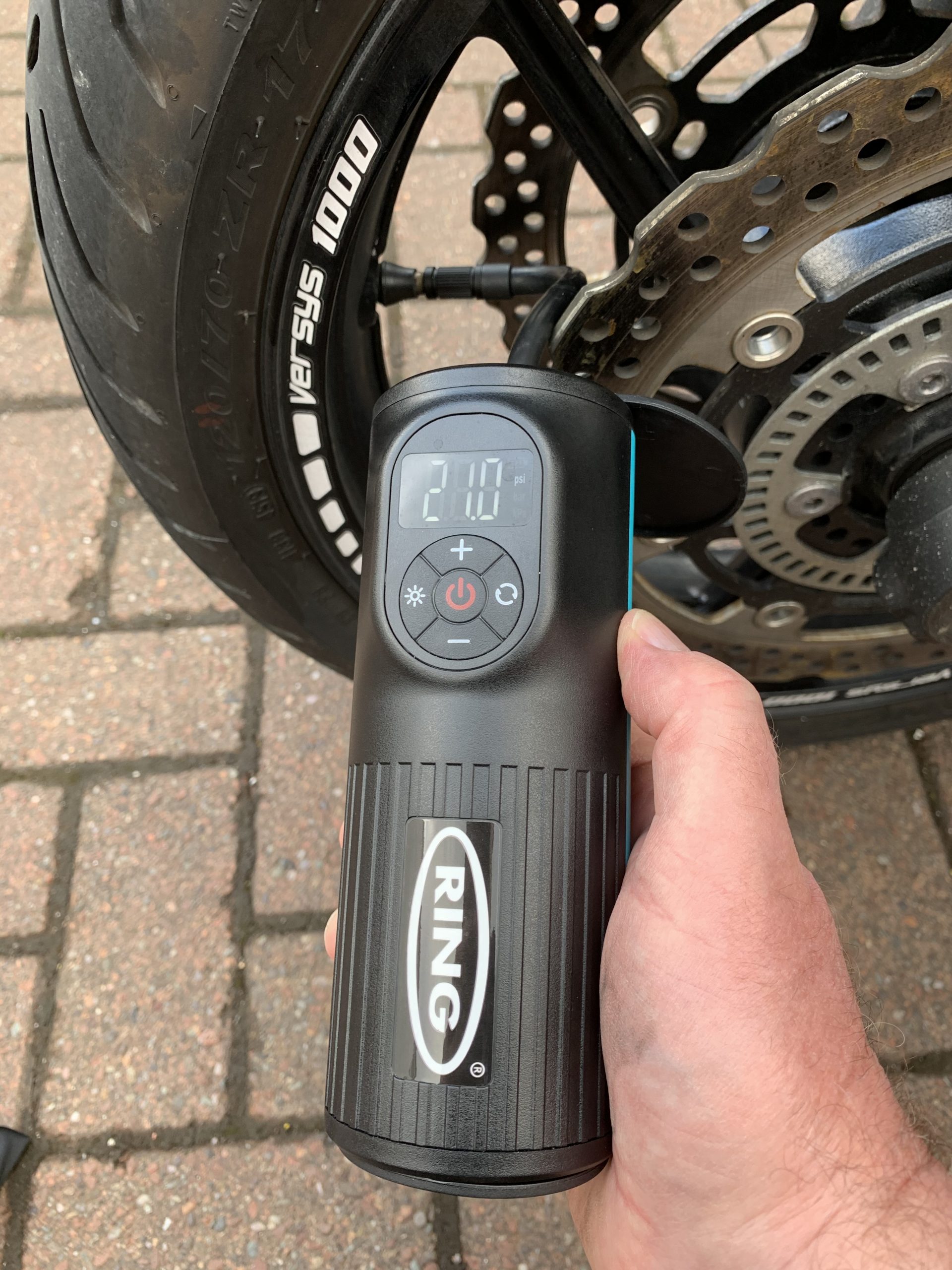 Ring rechargeable tyre inflator - Wheel World Reviews